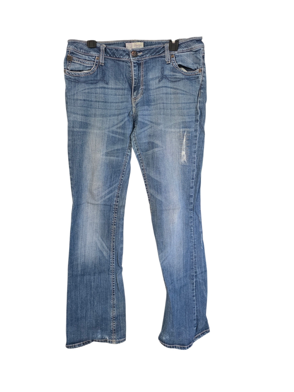 Women's Light Blue Straight Leg Jeans